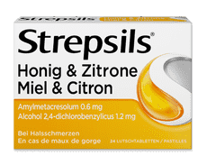 Strepsils®  Honig & Zitrone, Lutschtabletten