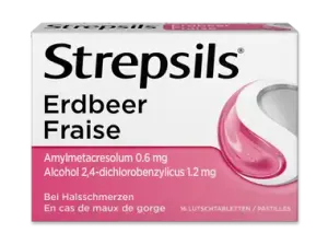 Strepsils® Erdbeere Lutschtablette
