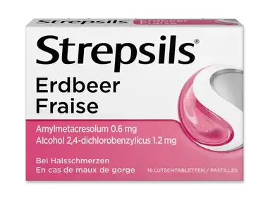 Strepsils® Erdbeere Lutschtablette