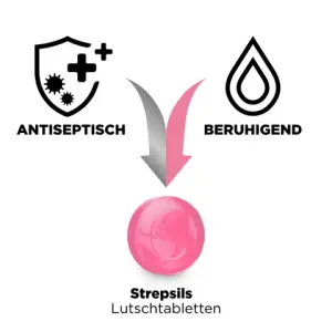 Strepsils® Erdbeere Lutschtablette