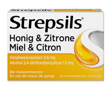 Strepsils® Honig & Zitrone, Lutschtabletten