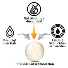Strepsils® Dolo Orange Lutschtabletten