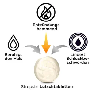 Strepsils® Dolo Orange Lutschtabletten