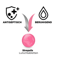 Strepsils® Erdbeere Lutschtablette