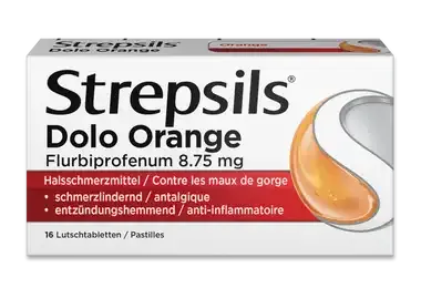 Strepsils® Dolo Orange Lutschtabletten