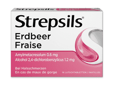 Strepsils® Fraise Pastilles à sucer